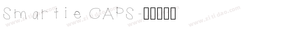 Smartie CAPS字体转换